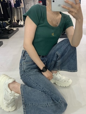 「KOMONO.（コモノ）のアイテム（アナログ腕時計）」を使った、namiさん（レディース・160cm）の春コーディネート