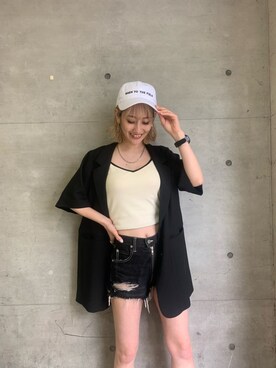 namiさん（レディース・160cm）の夏コーディネート