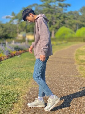 「アイテム（その他雑貨、シルバー系）」を使った、 ごりゅーさん（メンズ・177cm）の秋コーディネート