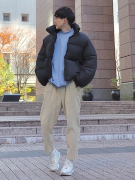  ごりゅーさん（メンズ・177cm）の冬コーディネート