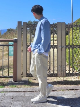  ごりゅーさん（メンズ・177cm）の春コーディネート