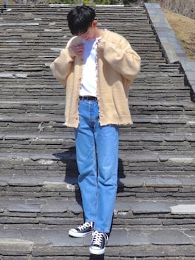 ごりゅーさん(メンズ・177cm)の春コーディネート