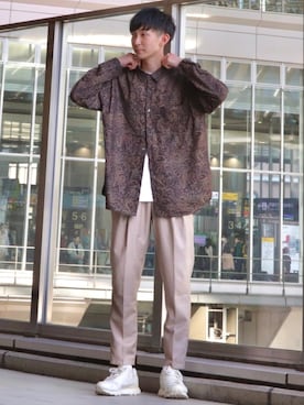 ごりゅーさん(メンズ・177cm)の春コーディネート