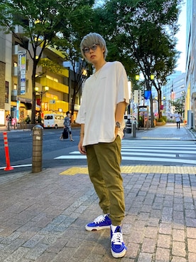 「ハイカット」｜TAIYOさん（メンズ・173cm）の秋コーディネート