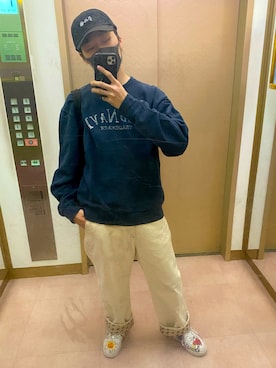 Uniqlo ユニクロ のキャップを使ったメンズ人気ファッションコーディネート Wear