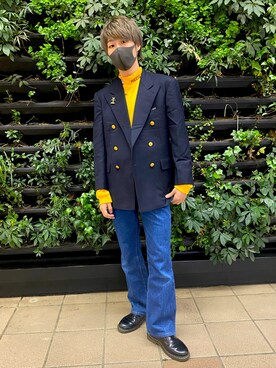 「maverick（マーベリック）のアイテム」を使った、TAIYOさん（メンズ・174cm）の春コーディネート