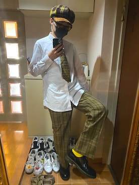「アイテム（フォーマルスーツ/小物）」を使った、TAIYOさん（メンズ・174cm・20代）の春コーディネート