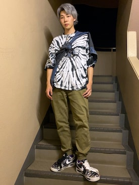 「jeans（ジーンズ）のアイテム（ジャケット/アウター）」を使った、TAIYOさん（メンズ・174cm）の夏コーディネート