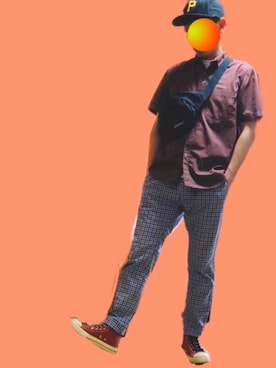 ポキB@ユニクロ勉強家(相互)さん（メンズ・167cm）の秋コーディネート