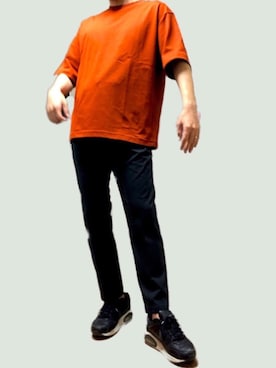 「エアリズム」｜ポキB@ユニクロ勉強家(相互)さん（メンズ・167cm）の春コーディネート