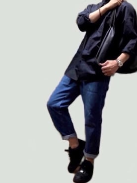 ポキB@ユニクロ勉強家(相互)さん（メンズ・167cm）の春コーディネート