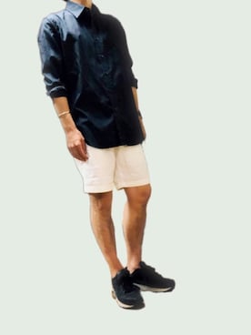 ポキB@ユニクロ勉強家(相互)さん（メンズ・166cm）の夏コーディネート