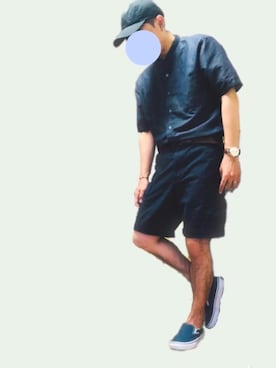 ポキB@ユニクロ勉強家(相互)さん(メンズ・166cm)の夏コーディネート