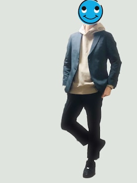 ポキB@ユニクロ勉強家(相互)さん（メンズ・166cm）の秋コーディネート