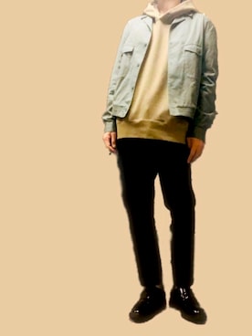 ポキB@ユニクロ勉強家(相互)さん（メンズ・166cm）の秋コーディネート