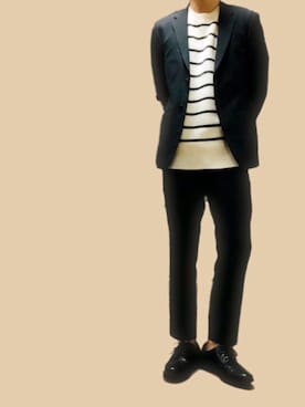 ポキB@ユニクロ勉強家(相互)さん（メンズ・166cm）の秋コーディネート