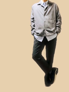 ポキB@ユニクロ勉強家(相互)さん（メンズ・166cm）の冬コーディネート