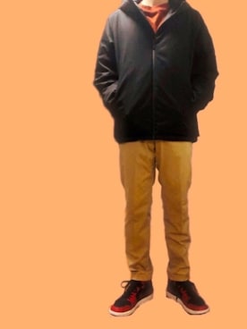 ポキB@ユニクロ勉強家(相互)さん（メンズ・166cm）の秋コーディネート