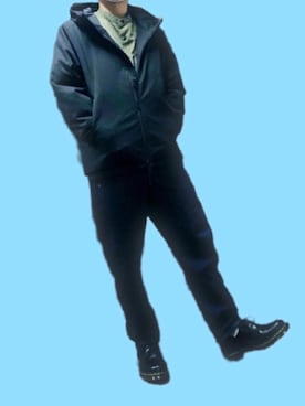 ポキB@ユニクロ勉強家(相互)さん(メンズ・166cm)の冬コーディネート