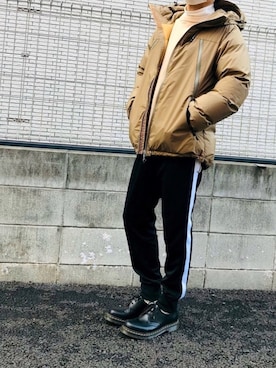 ポキB@ユニクロ勉強家(相互)さん（メンズ・166cm）の冬コーディネート