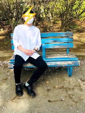 ポキB@ユニクロ勉強家(相互)さん（メンズ・166cm）の春コーディネート