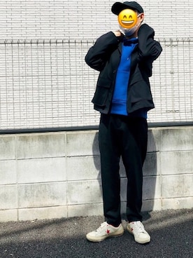 ポキB@ユニクロ勉強家(相互)さん(メンズ・166cm)の春コーディネート