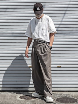 𝕳𝖎𝖗𝖔さん（メンズ・185cm）の夏コーディネート