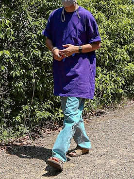 𝕳𝖎𝖗𝖔さん（メンズ・185cm）の夏コーディネート