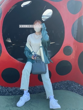 「notch.（ノッチ）のアイテム（その他アウター）」を使った、renさん（レディース・163cm）の春コーディネート