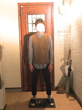「コンフォートサンダル」｜genさん（メンズ・184cm）の春コーディネート