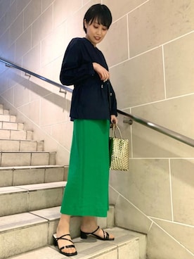 「一押しのアウタースタイル」｜Araya_ｍさん（レディース・161cm）の春コーディネート