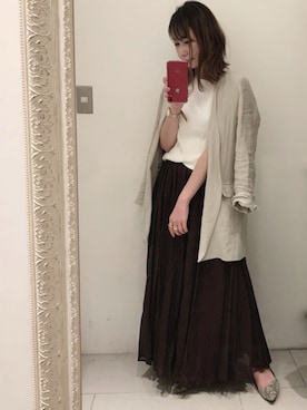 MAOさん（レディース・158cm）の春コーディネート