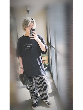 「Daniel Patrick（ダニエルパトリック）のアイテム」を使った、sayakaさん（レディース・163cm）の秋コーディネート