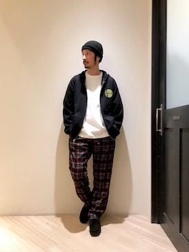 「Various Timeless Arts（ヴァリアスタイムレスアーツ）のアイテム」を使った、kakimoto hisatakaさん（メンズ・176cm）の冬コーディネート