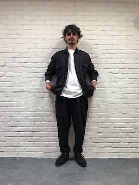 「ROTHCO（ロスコ）のアイテム（トップス）」を使った、kakimoto hisatakaさん（メンズ・176cm）の秋コーディネート