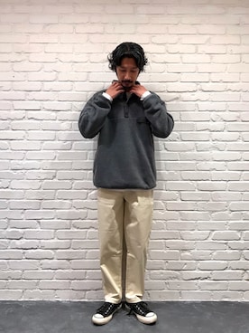 「WILD THINGS（ワイルドシングス）のアイテム（その他パンツ）」を使った、kakimoto hisatakaさん（メンズ・176cm）の秋コーディネート