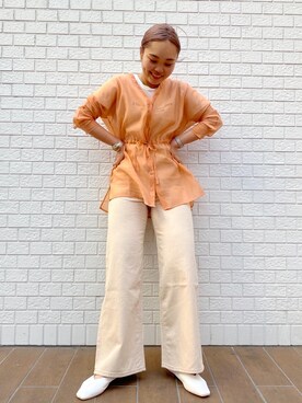 yukoさん（レディース・161cm）の夏コーディネート