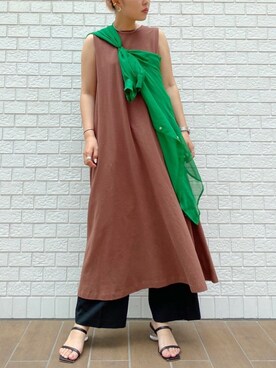 yukoさん(レディース・161cm)の夏コーディネート