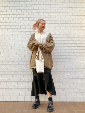 yukoさん（レディース・161cm）の冬コーディネート