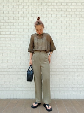 yukoさん（レディース・161cm）の夏コーディネート