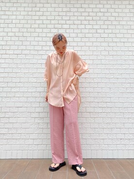 yukoさん（レディース・161cm）の夏コーディネート