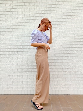 yukoさん（レディース・161cm）の夏コーディネート