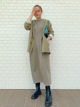 yukoさん（レディース・161cm）の秋コーディネート