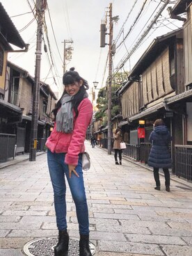 アラレさんのコーディネート