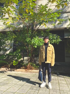 「RELAX」｜「アイテム（その他アウター）」を使った、我愛妄想🇹🇼さん（メンズ・175cm）の冬コーディネート