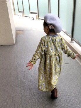 「2歳3ヶ月」｜「アイテム（ワンピース）」を使った、ほっぺちゃん☆さん（キッズ・80cm）の秋コーディネート