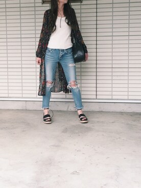 ふくみさん（レディース・172cm）の春コーディネート