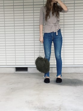 ふくみさん（レディース・172cm）の秋コーディネート