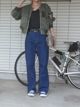 ふくみさん(レディース・172cm)の秋コーディネート