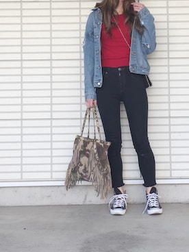 ふくみさん（レディース・172cm）の春コーディネート